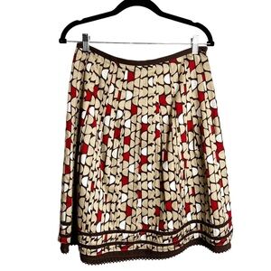 Ella Rose - Polka Dot Pleated‎ Skirt - Sz. 6
